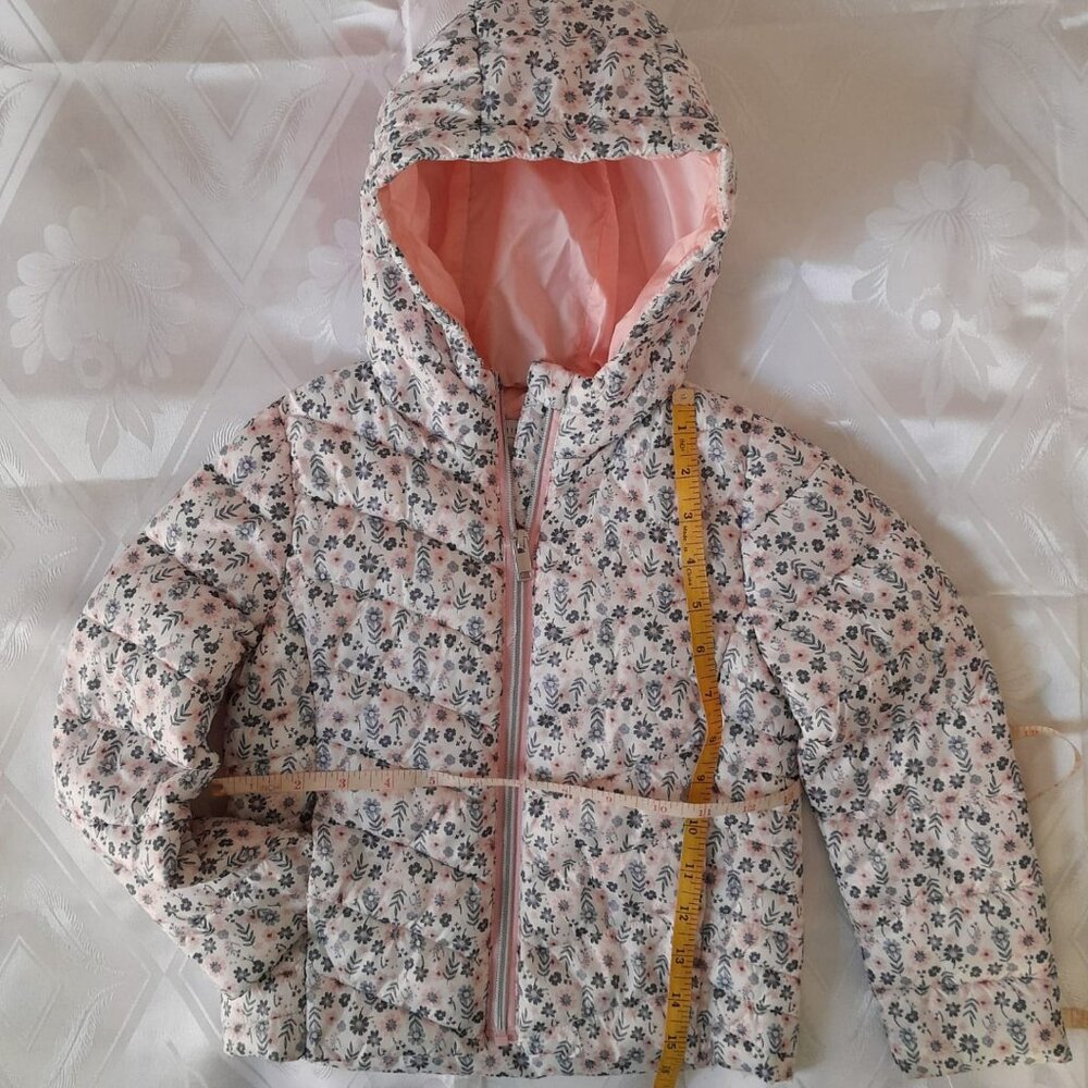 Gorgeous floral print girl's jacket